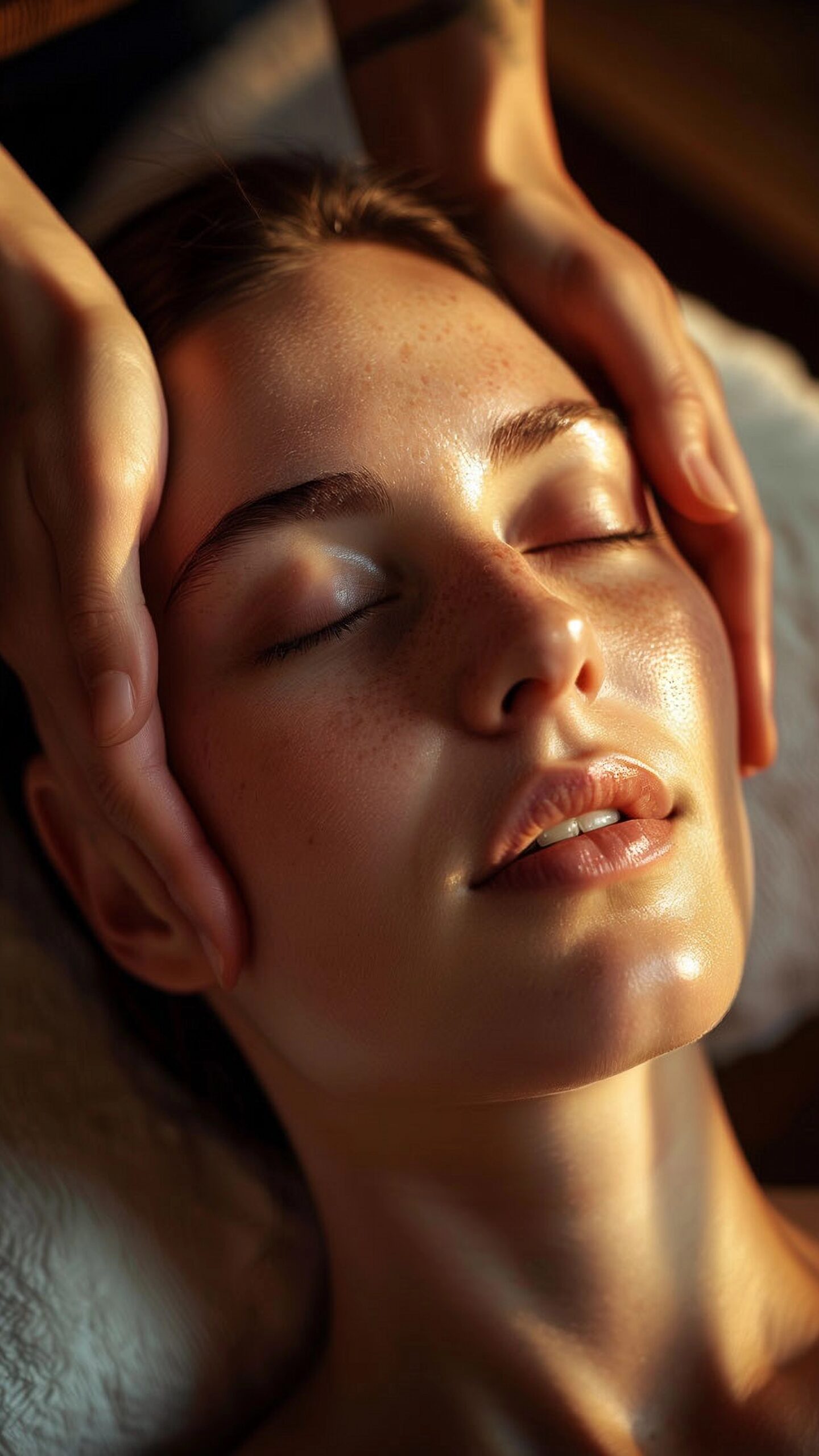 Ручной скульптурирующий массаж лица